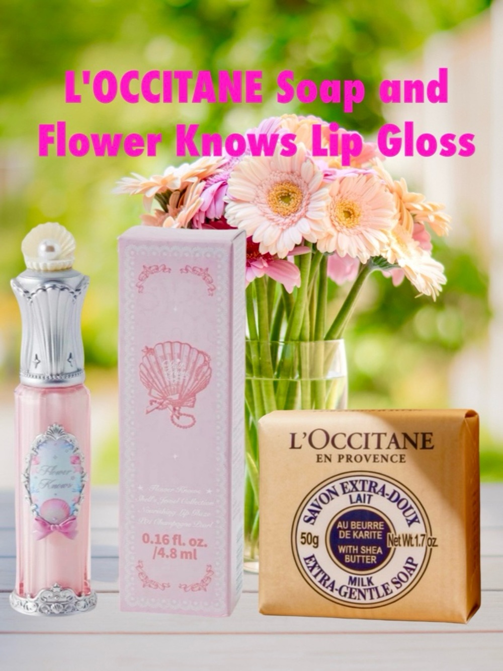 L'OCCITANE Soap and Flower Knows Lip Gloss